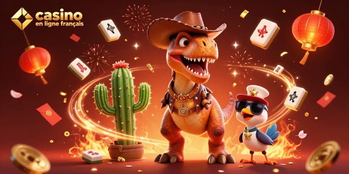 Jouez à des jeux captivants sur le casino en ligne français avec nos personnages amusants.