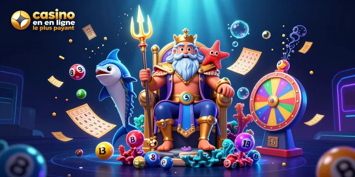 Vivez des gains avec les jeux au casino en ligne le plus payant mettant en avant Neptune et une ambiance festive.