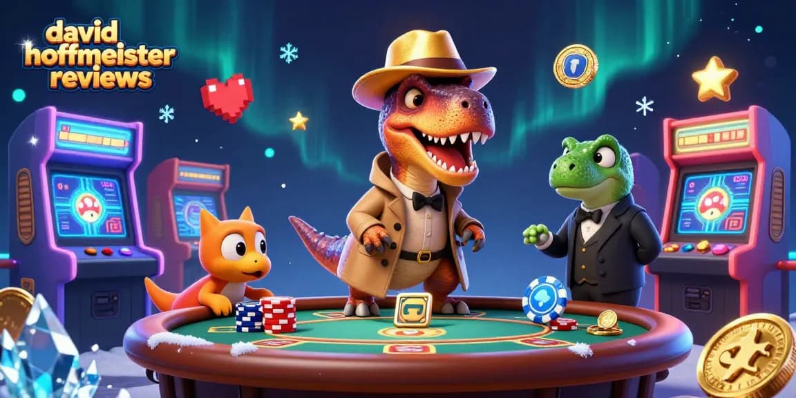 Engage in thrilling action with david hoffmeister reviews at the blackjack table amidst a lively casino scene.