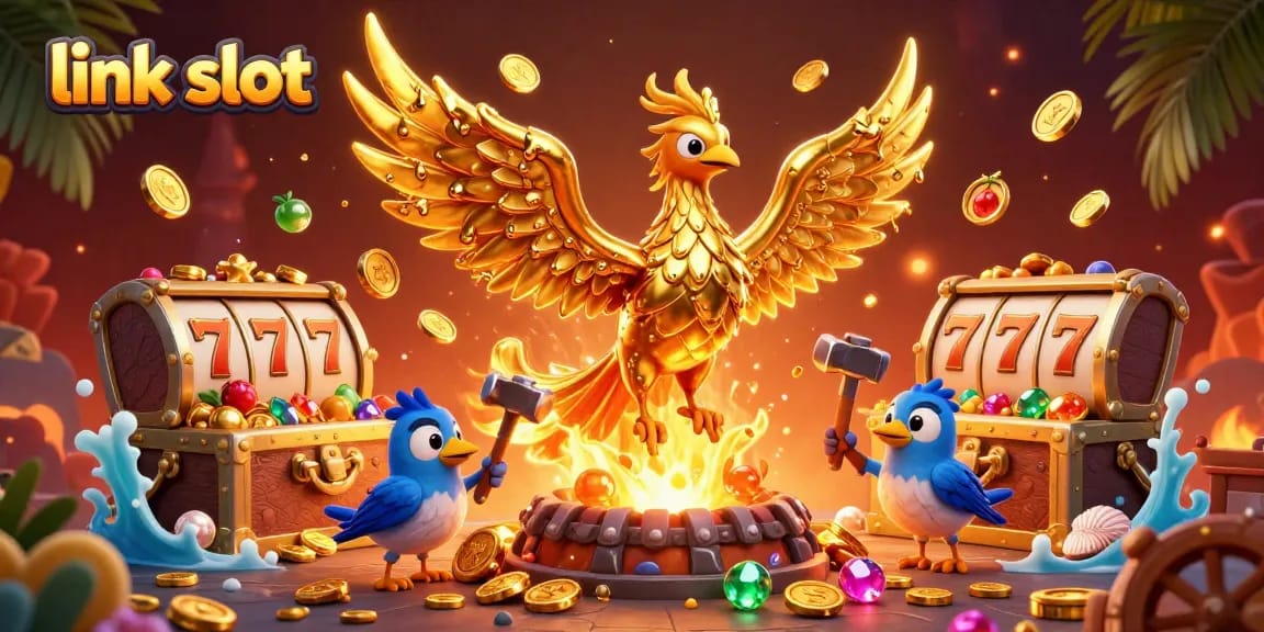 Experience the thrill of winning with link slot and dynamic golden phoenix and slot reels.