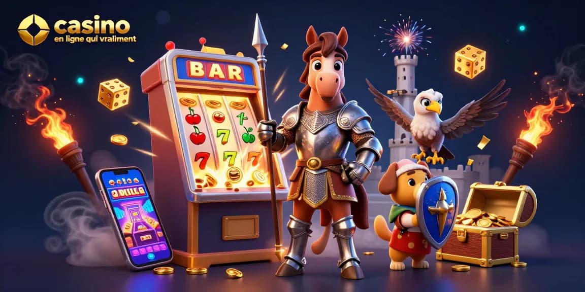 Jouez sur un casino en ligne qui paye vraiment avec un jackpot explosif et des personnages dynamiques.