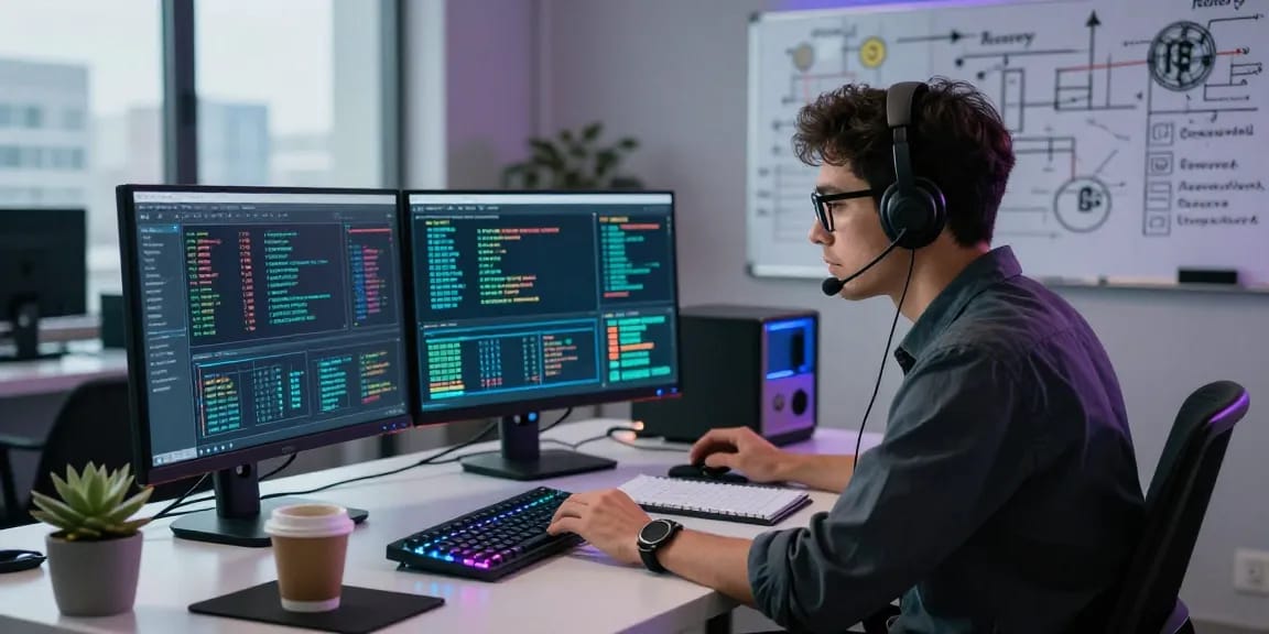 Recover lost crypto through expert analysis and modern tech solutions in a cybersecurity office.
