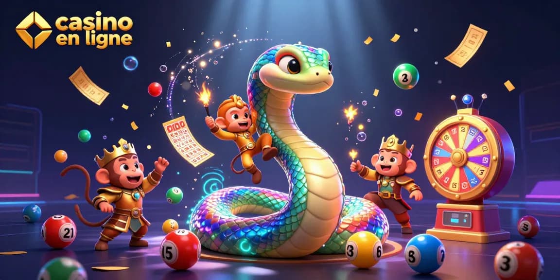 Vivez l'excitation des casinos en ligne avec des personnages vibrants et des éléments de jeu dynamiques.