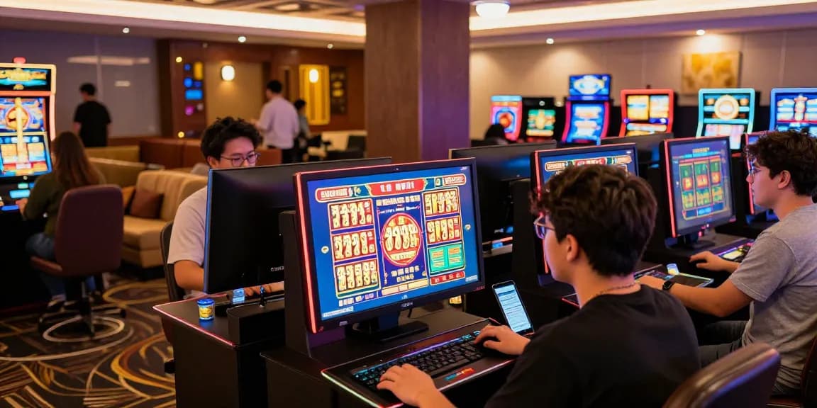 Withdraw Bola88 at an immersive online casino with vibrant games and happy players.