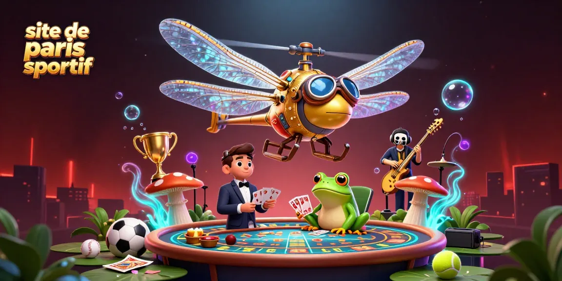 Pariez sur le site de paris sportif avec des croupiers et jeux dynamiques dans un décor captivant.