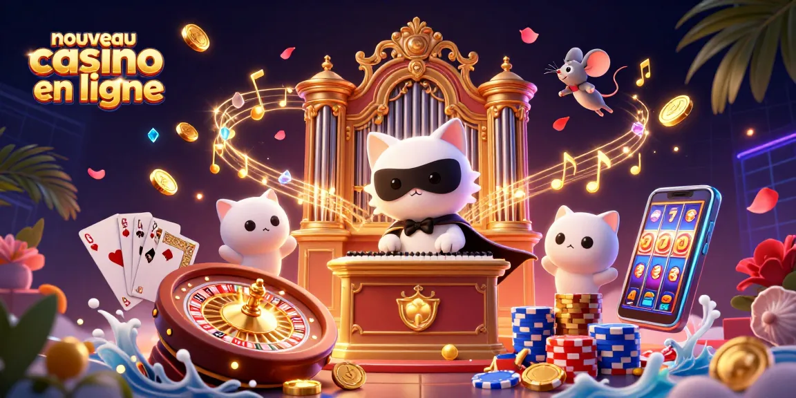 Jouez au nouveau casino en ligne avec des cagnottes scintillantes, des machines à sous et des effets lumineux captivants.