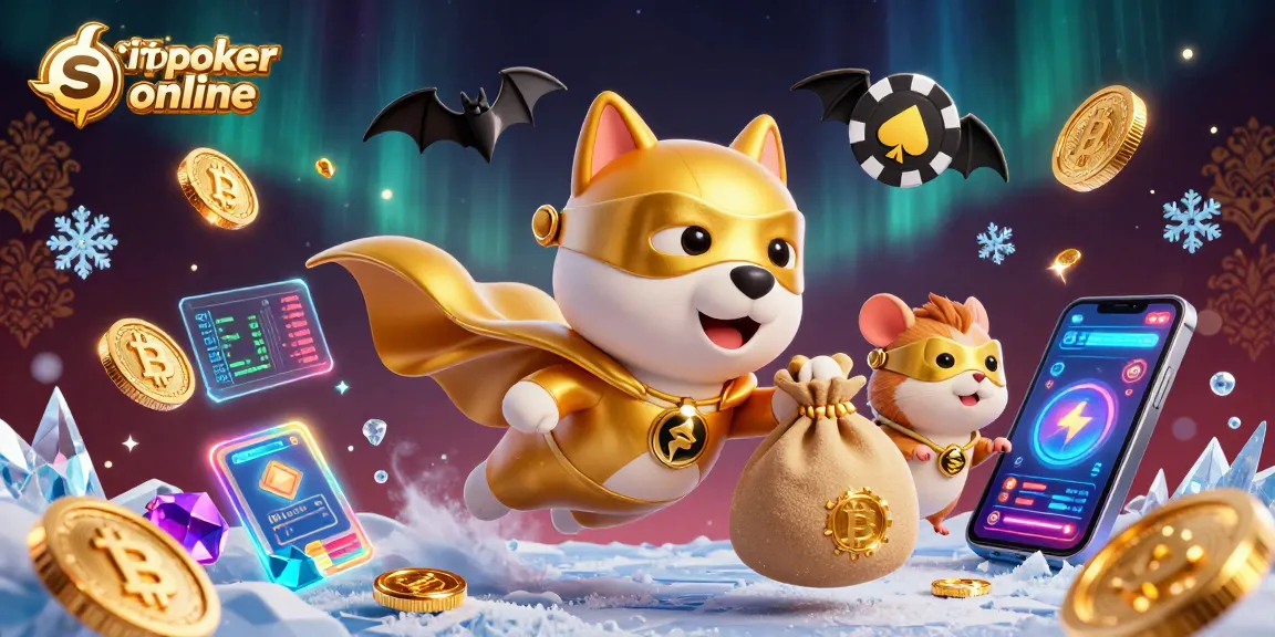 Siti poker online: Gioca a poker divertendoti con l'emozione di un cane supereroe e un criceto