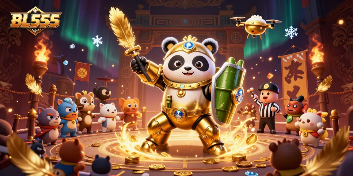 Engage with thrilling BL555 casino action featuring dynamic characters and vibrant betting elements.