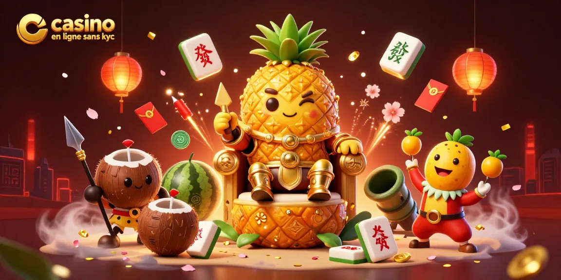 Analysez le casino en ligne sans kyc en profitant d'une scène animée de jeux et personnages colorés.