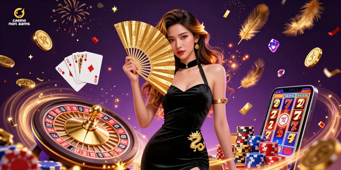 Scopri l'emozione dei casino non aams con un gameplay glamour e personaggi eleganti tra elementi di casinò lussuosi.