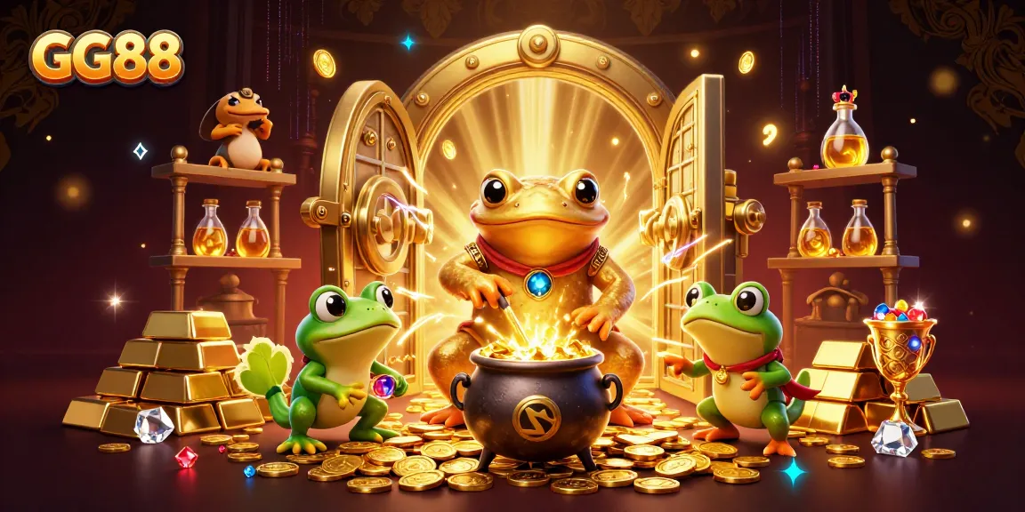 GG88 invites players to win big in this vibrant online casino scene brimming with gold and excitement.