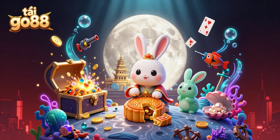 Engage in exhilarating gaming with tải go88 amidst vibrant casino adventures and lunar themes.