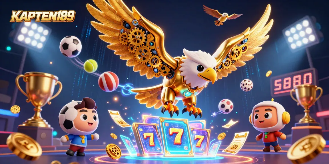 KAPTEN189 mendemonstrasikan permainan slot dengan kegembiraan di kasino online