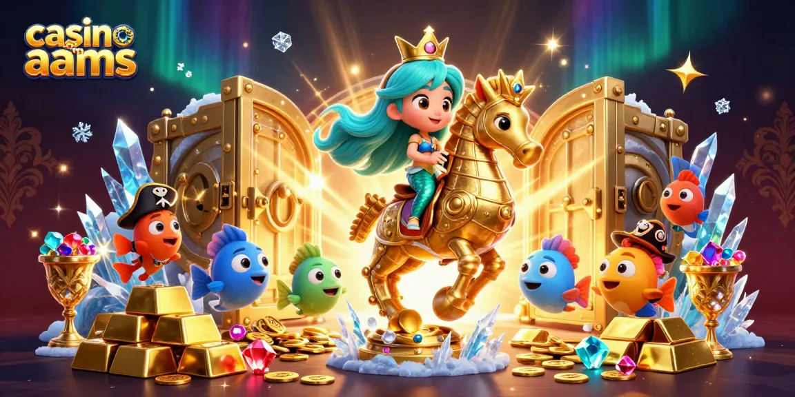 Interagisci con i casino non aams attraverso un'illustrazione 3D vivace che mostra una principessa sirena e un gioco ricco di avventure.
