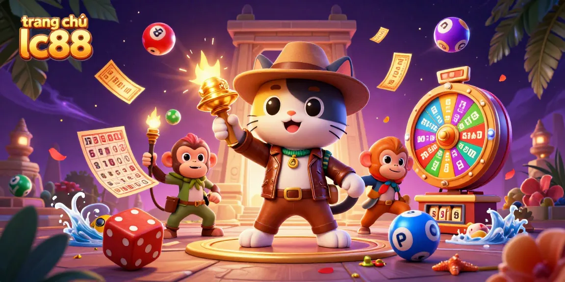 Experience exciting gameplay at trang chủ lc88 with vibrant lottery balls and rich casino artifacts.