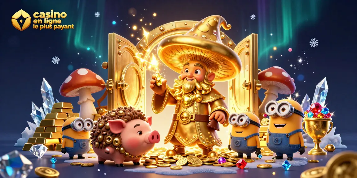 Gagnez gros avec le casino en ligne le plus payant à travers un univers magique de trésors