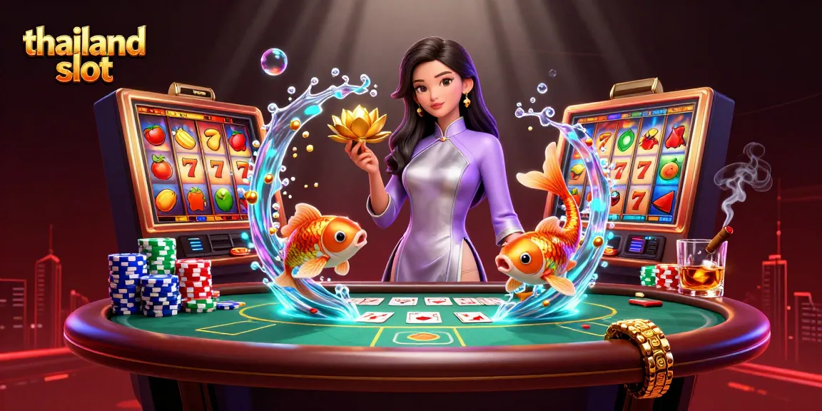 Spin to win at thailand slot with dazzling 3D visuals and rich casino elements.