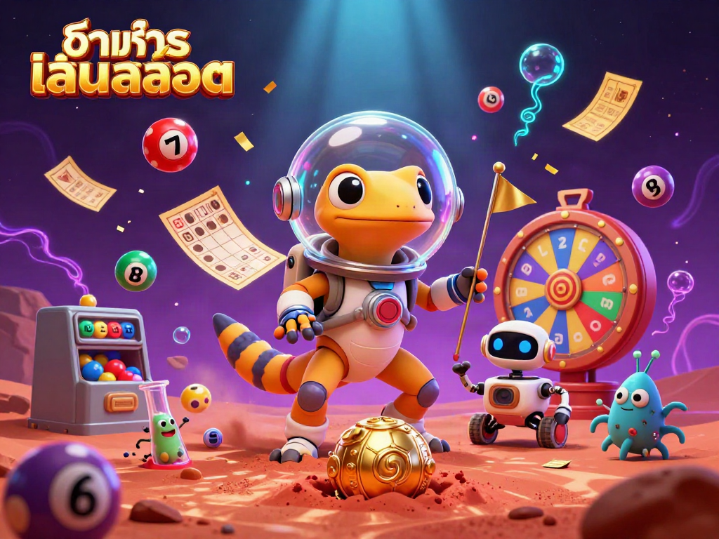 การทดลองเล่นสล็อตในคาสิโนที่สวยงามบนดาวอังคารกับตัวละครการ์ตูนที่น่าสนใจ