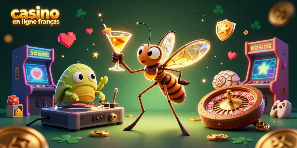 Profitez d'un univers de jeu captivant sur casino en ligne français avec ce visuel dynamique et coloré.
