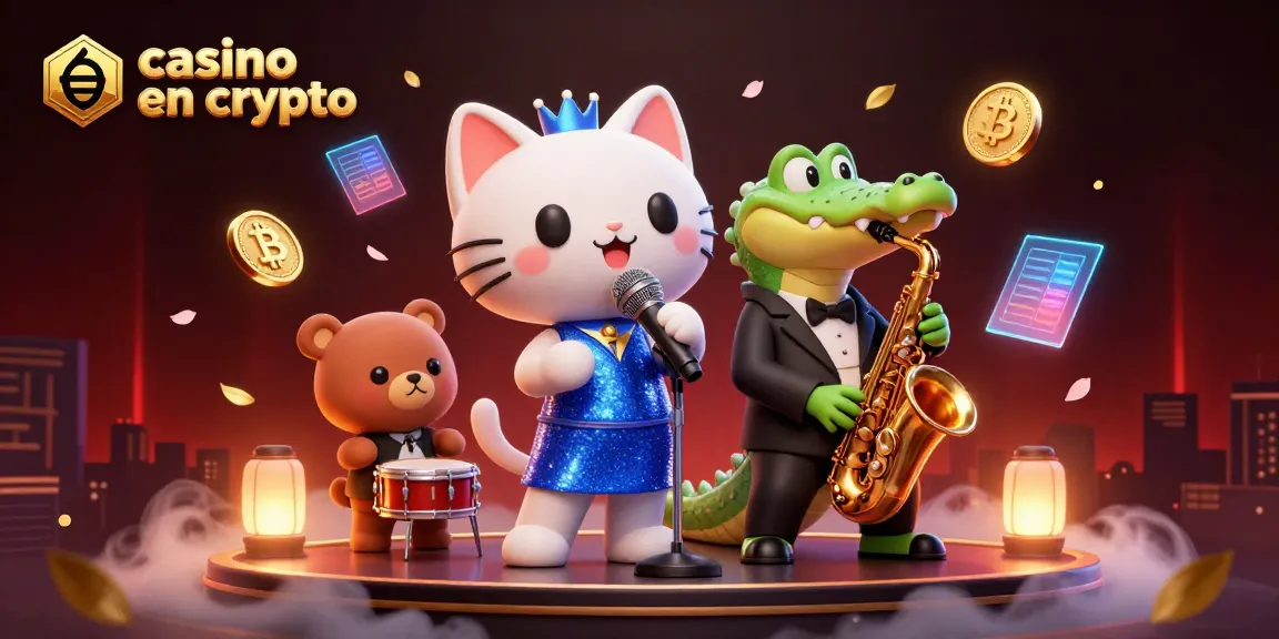 Jouez à des jeux captivants sur un casino en crypto avec une ambiance musicale festive.