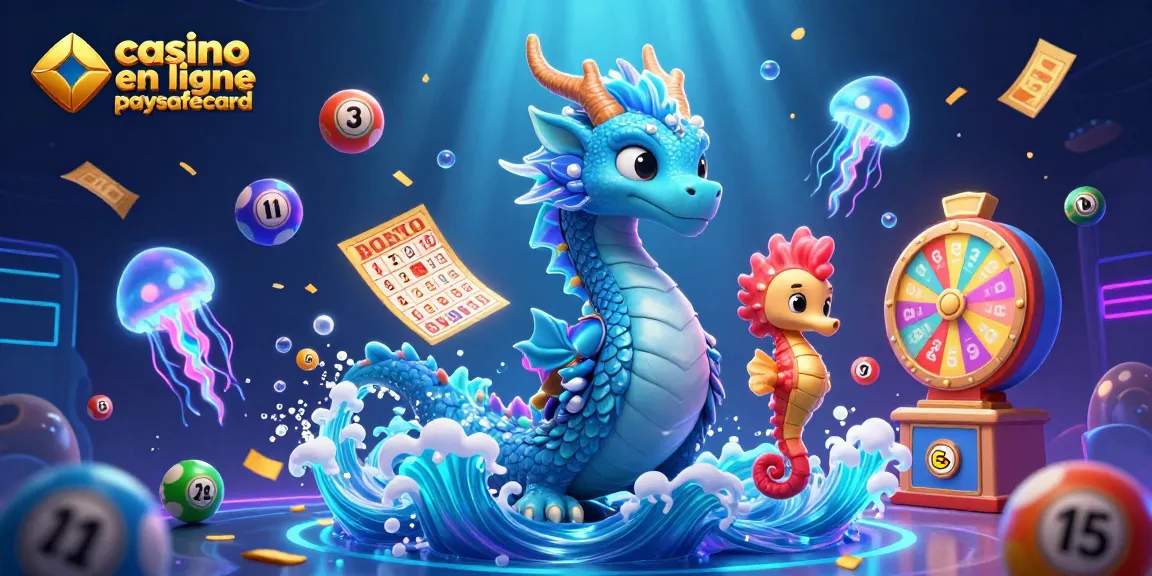 Gagnez avec casino en ligne paysafecard grâce à notre illustration captivante de jeux de loterie.