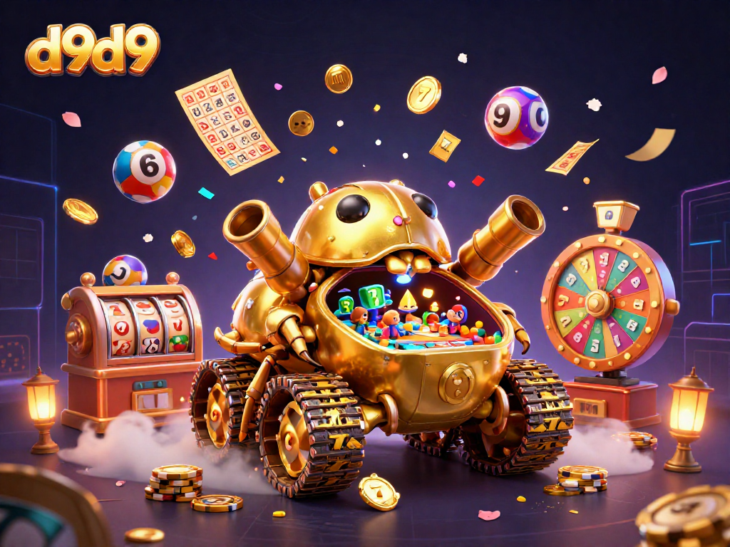 Maglaro ng d9d9 sa isang makulay at nakakaakit na casino gamit ang mini casino tank