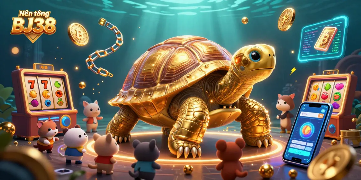 Nền tảng BJ38 offers an engaging gaming experience with vibrant slots and crypto elements.