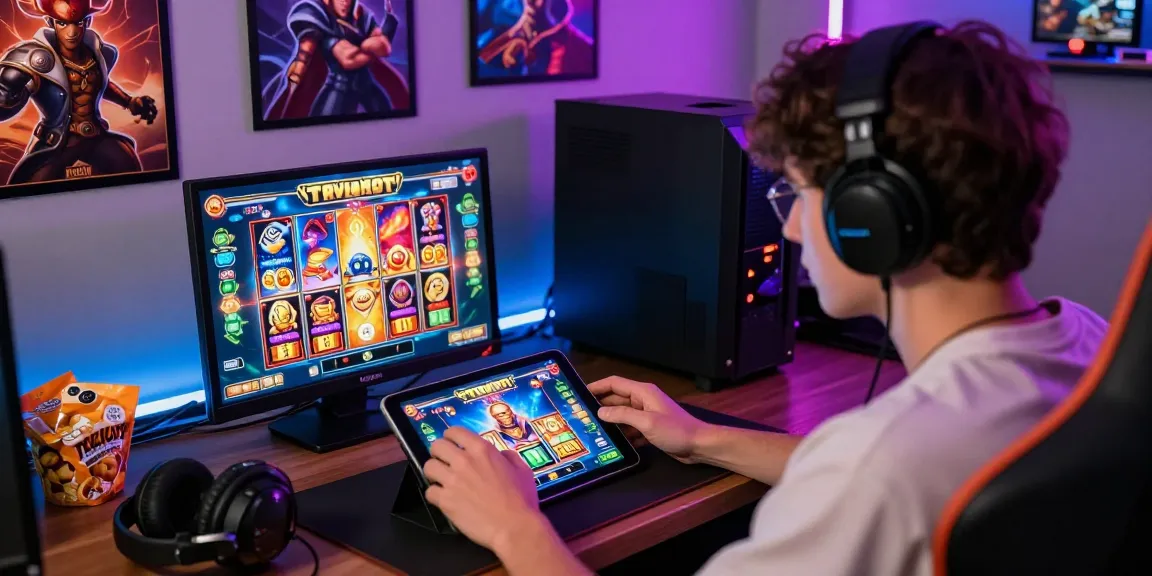 Pengguna Ayamtoto menikmati permainan slot dengan suasana gaming yang menarik.