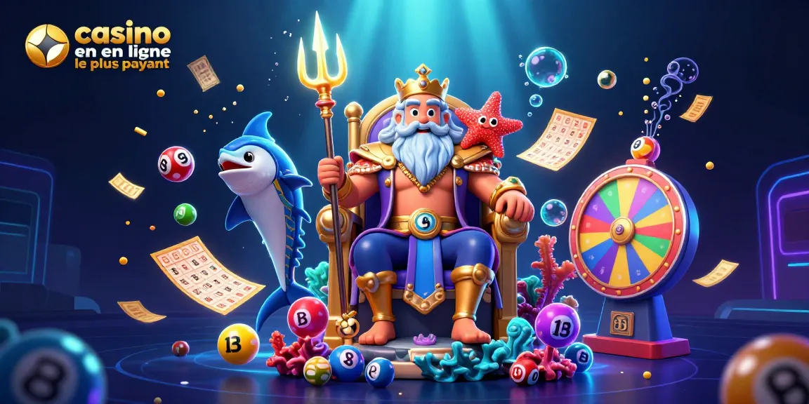 Vivez des gains avec les jeux au casino en ligne le plus payant mettant en avant Neptune et une ambiance festive.