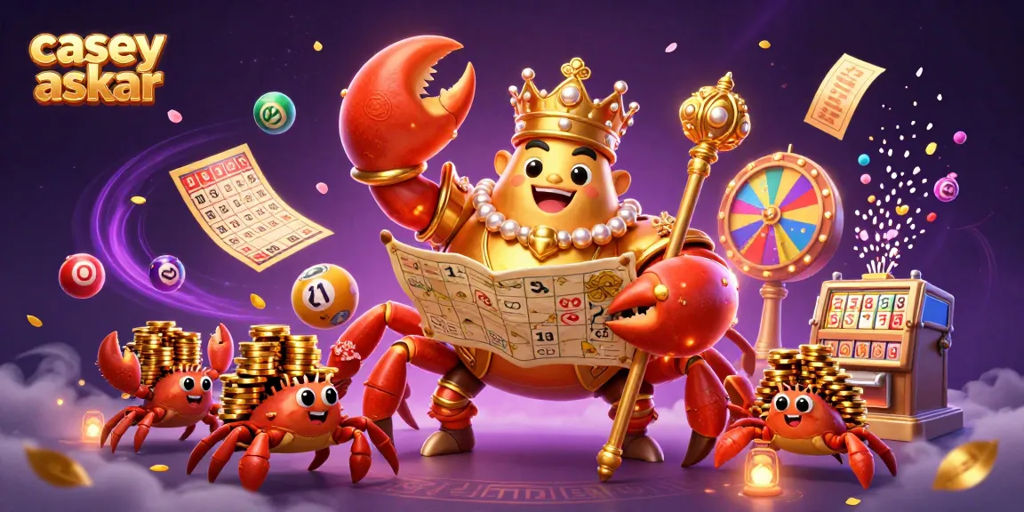 Engage with the thrilling scene of the golden crab emperor revealing secrets of the game with luck and fortune, casey askar.